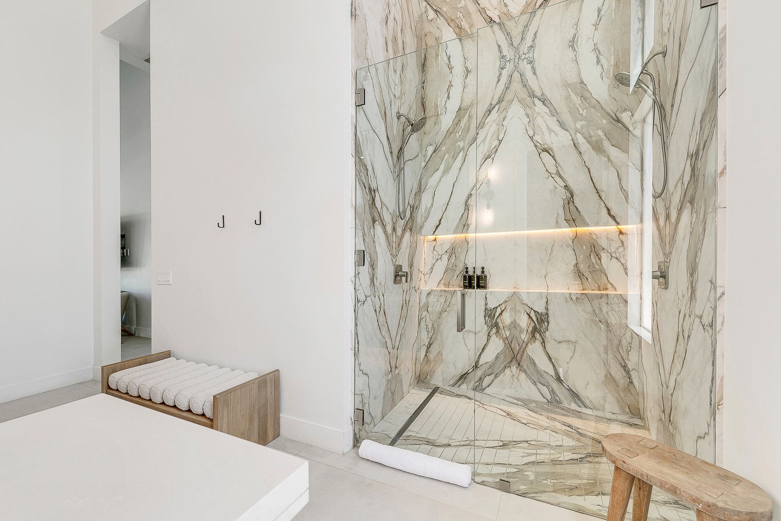 Bedroom suite and bath at Cache Estate