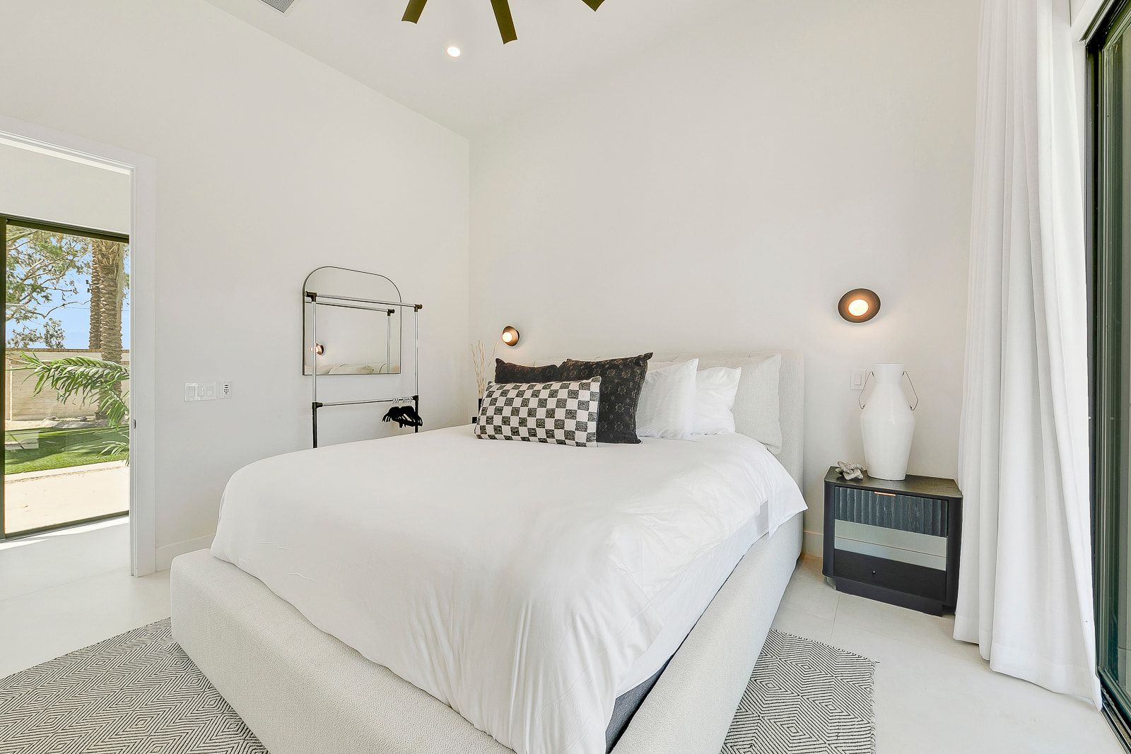 Bedroom suite and bath at Cache Estate