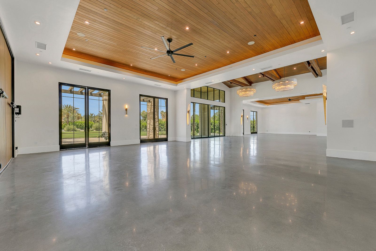 Event hall at Cache Estate