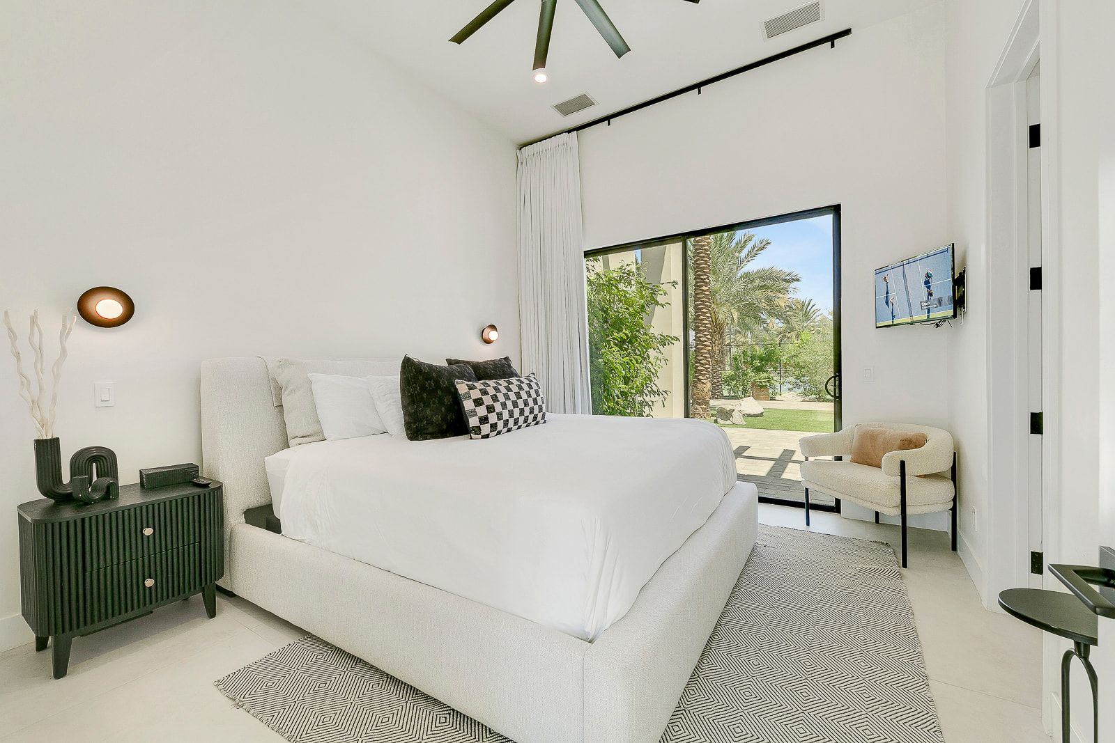 Bedroom suite and bath at Cache Estate