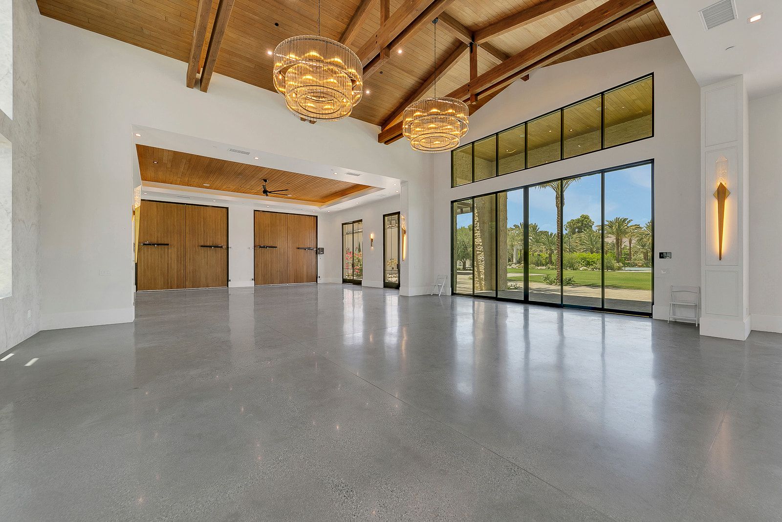 Event hall at Cache Estate