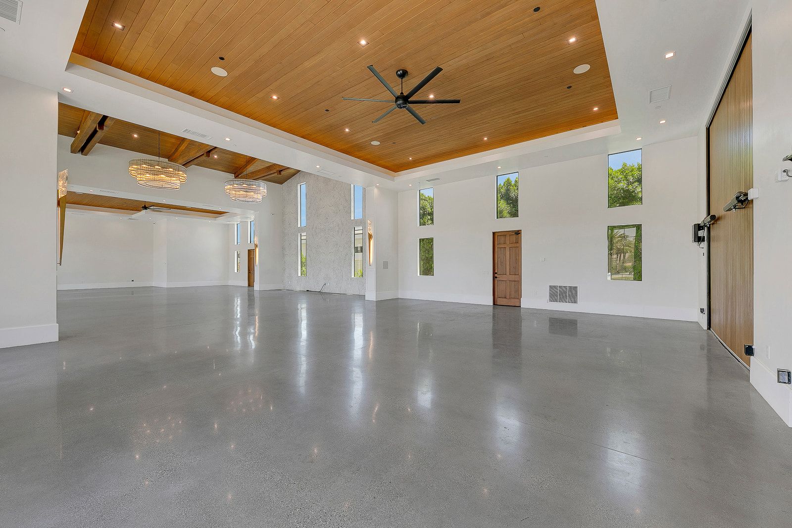 Event hall at Cache Estate