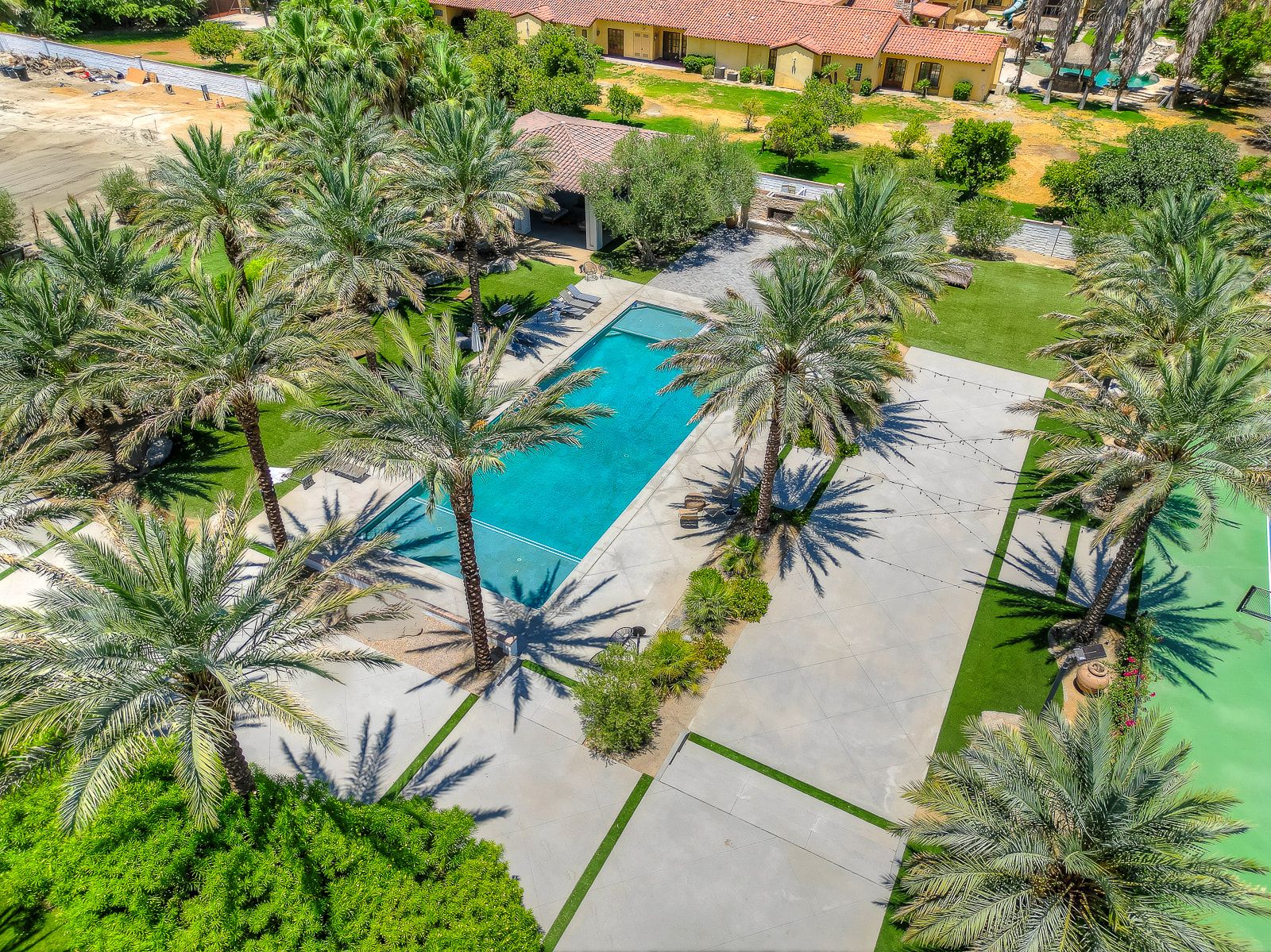 Aerial view of Cache Estate