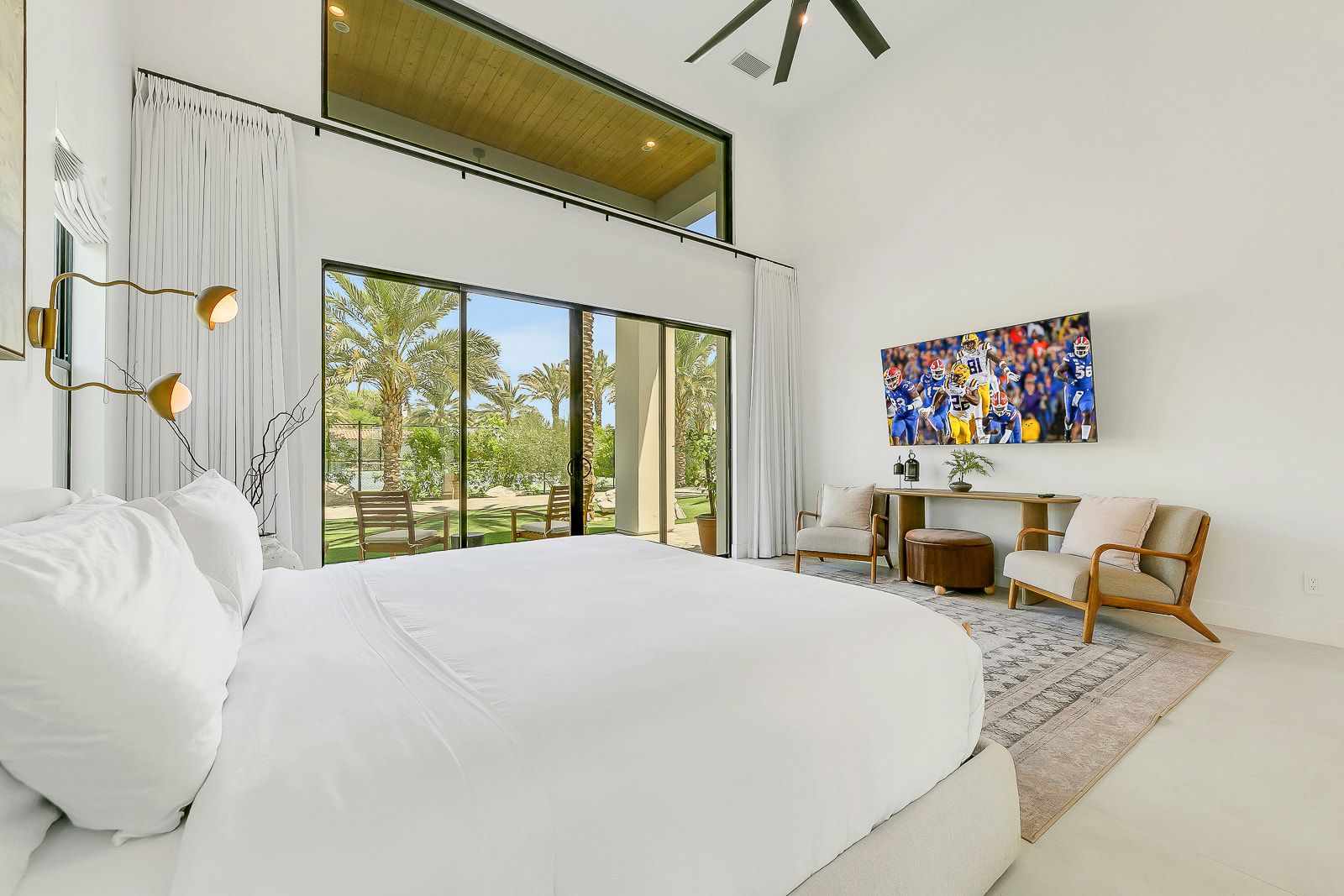 Bedroom suite and bath at Cache Estate