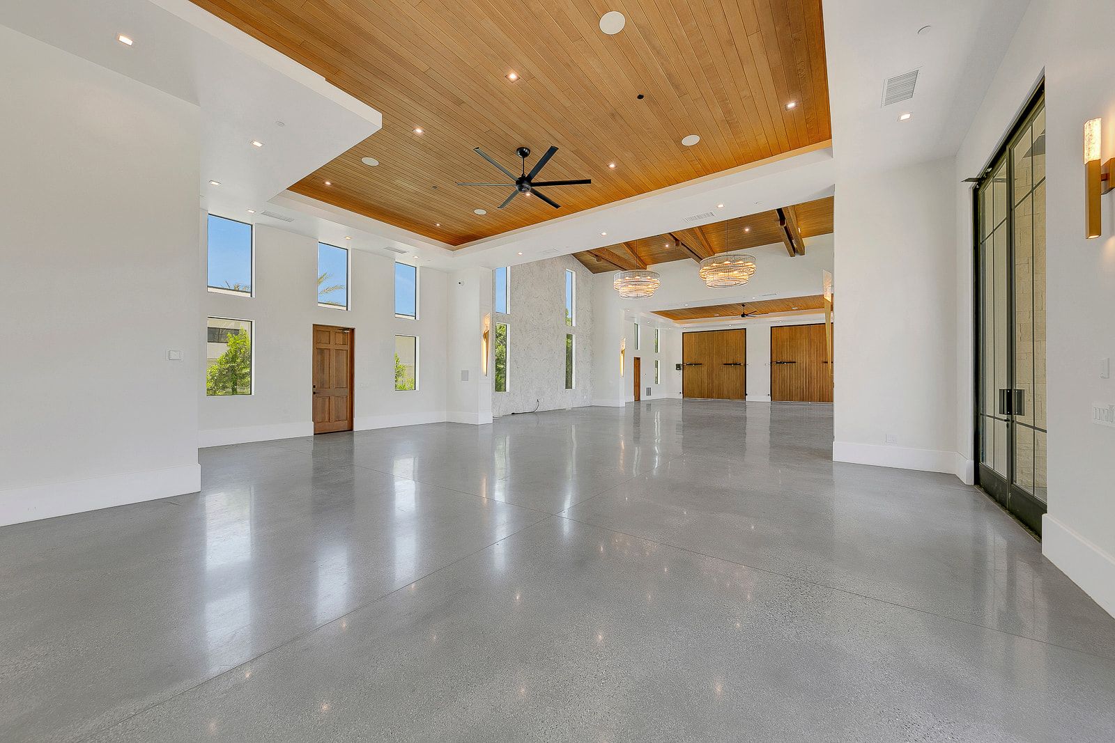 Event hall at Cache Estate